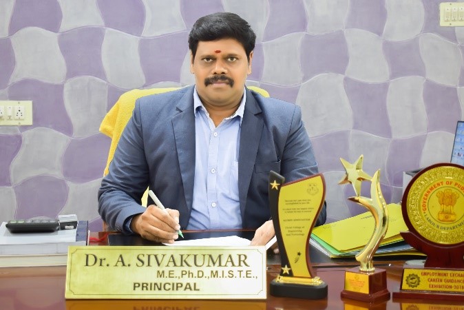 Christ College Pondicherry Principal's Desk